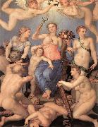 Agnolo Bronzino Allegorie des Glecks oil painting artist